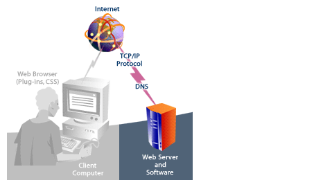 2) Internet protocols (TCP/IP) encode and transmit the request message